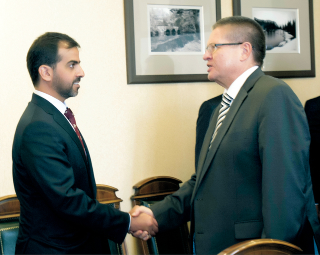 ".. وخلال لقاء سموه وزير التنمية الاقتصادية \tوام"