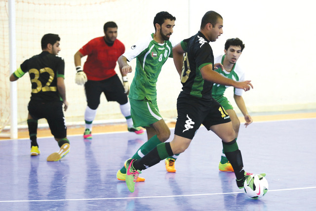 "الخليج تغلب على الشباب ووصل للنهائي\tتصوير يونس يونس"