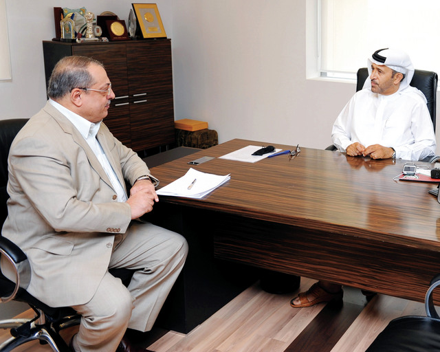 "السركال خلال حواره مع البيان الرياضي"