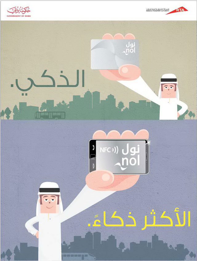 "الطرق" تستبدل تذاكر المواصلات العامة بـ"نول الذكية"
