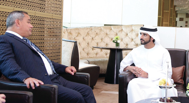 "ولي عهد دبي مستقبلاً عمدة مدينة غولدكوست الأسترالية"