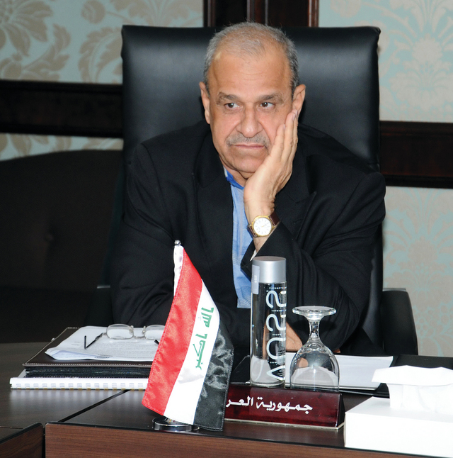 "أحمد صدور الأمين العام لاتحاد كرة القدم العراقي"