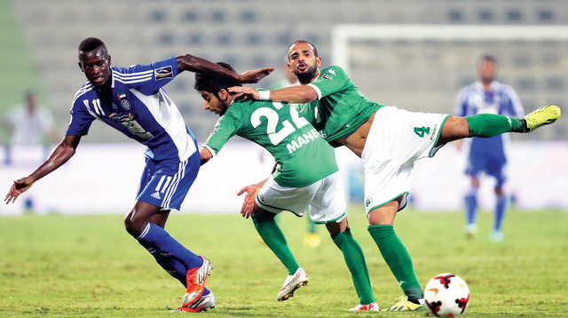 "فوز النصر على الشباب أفضل حافز للاعبين \tتصوير سالم خميس"