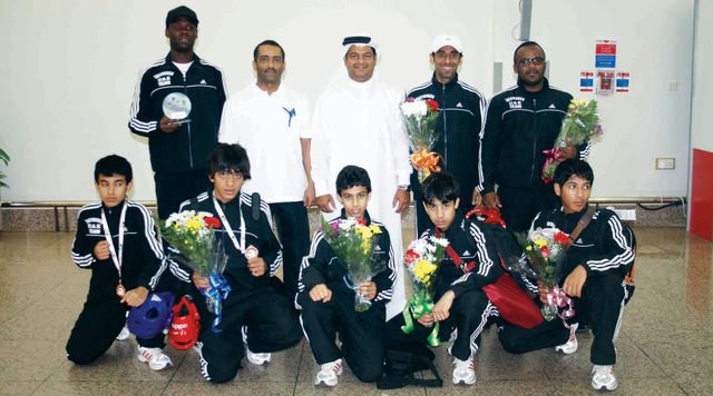 "منتخب التايكواندو عاد من دولية الأردن بذهبية وبرونزية \tمن المصدر"