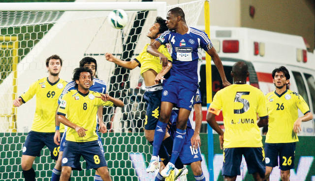 "من لقاء سابق بين النصر والظفرة \tالبيان"