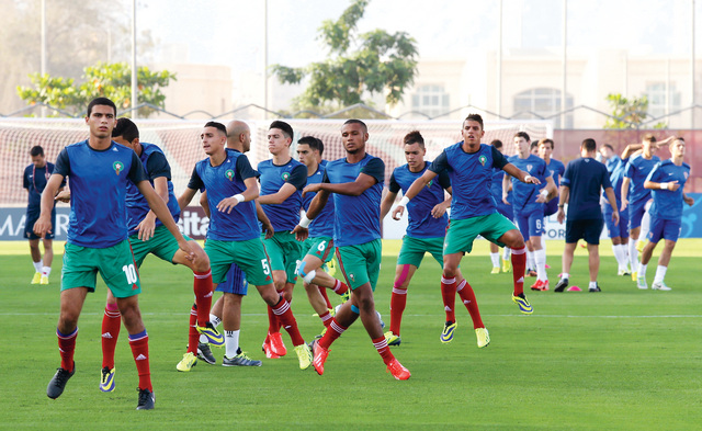 "أسود الأطلسي يتدربون بقوة تأهباً لمباراة بنما"