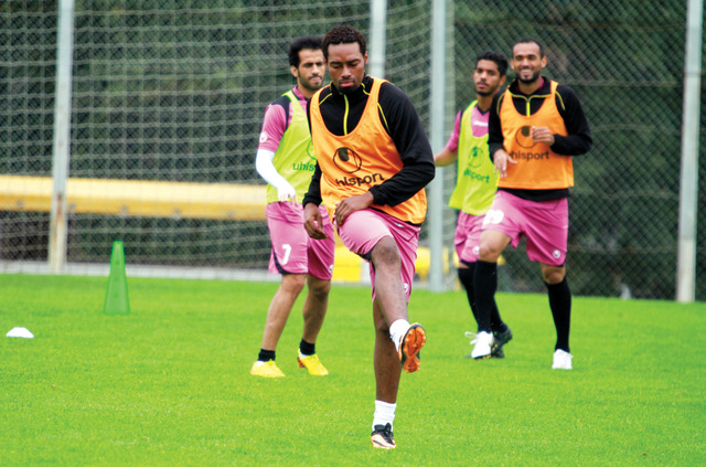 "جانب من تحضيرات الوصل استعداداً لفرسان الغربية \tمن المصدر"