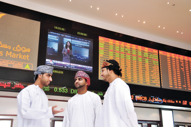"سوق مسقط قاد الارتفاعات الخليجية الرابحة في بداية الأسبوع \tالبيان"