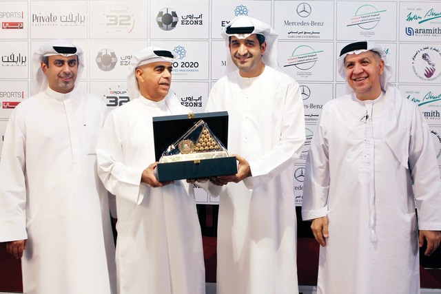 "جانب من تكريم مجلس دبي الرياضي"