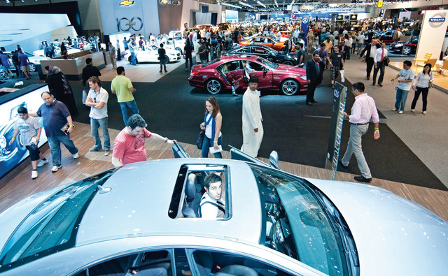 "يقام المعرض على مساحة 65 ألف متر مربع \t البيان"