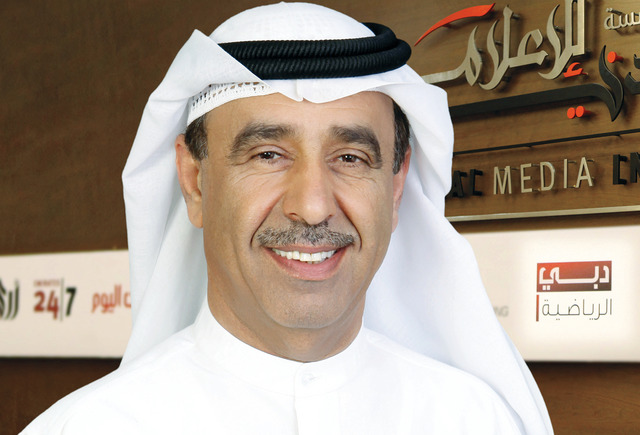"راشد أميري مدير عام قنوات دبي الرياضية البيان"