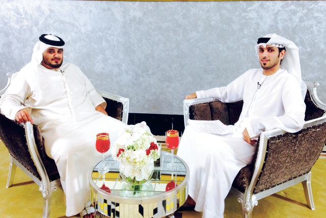 "أحمد آل ثاني خلال حديثه إلى قناة الشارقة الرياضية\t\tمن المصدر"