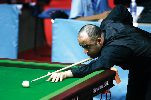 "محمد الجوكر أحد عناصر الخبرة في صفوف منتخب السنوكر"