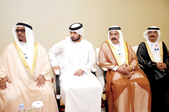 "ماجد بن محمد وضاحي خلفان ومحمد عبدالرحيم العلي وسلطان بن سليم"
