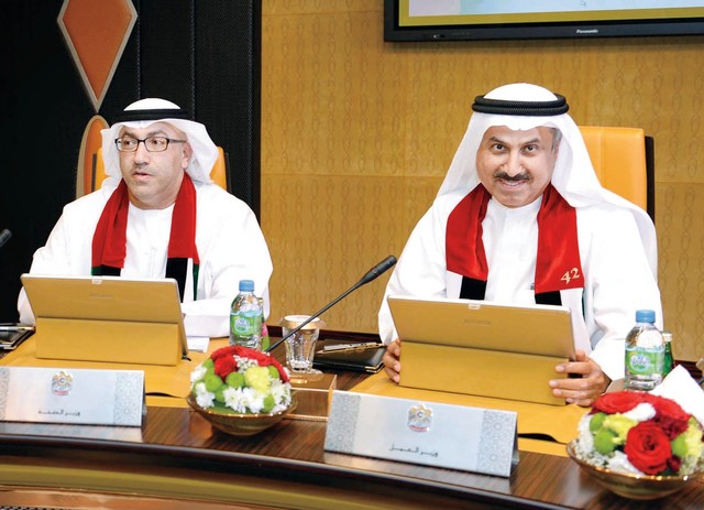 "صقر غباش وعبدالرحمن العويس"