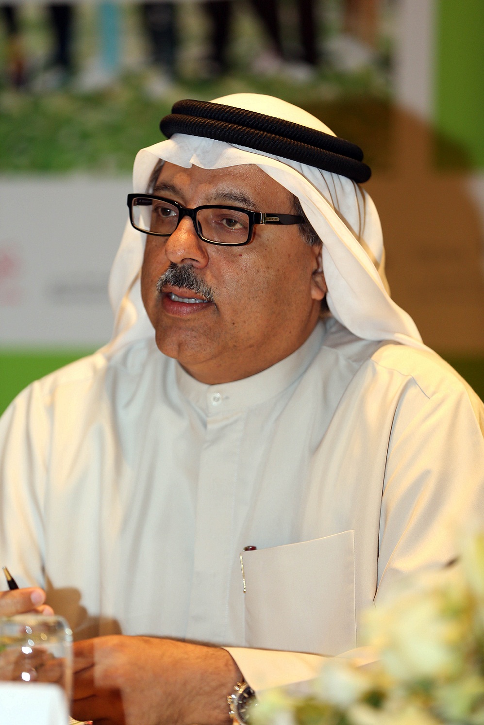"الأستاذ الدكتور نجيب الخاجة الأمين العام للجائزة رئيس اللجنة العلمية المنظمة للمؤتمر"
