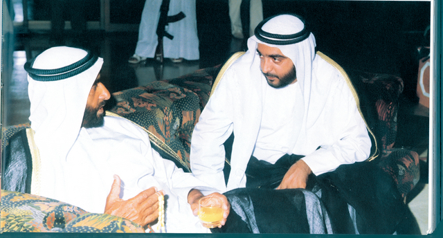 "تشرب العمل السياسي والقيادي من المؤسس والمعلم والاب زايد"