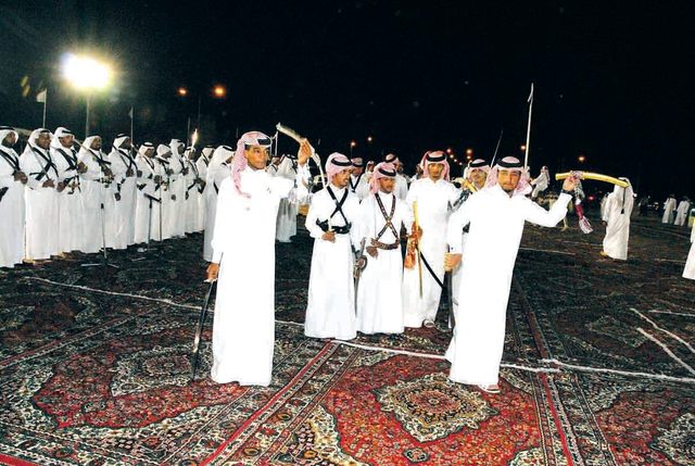 "رقصة العرضة"