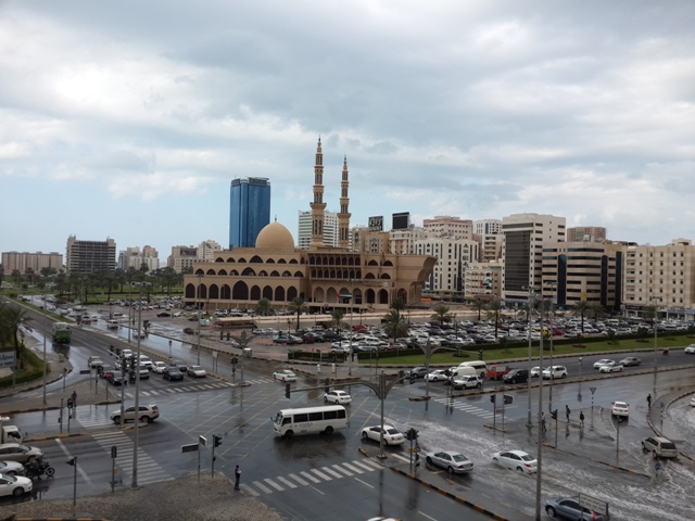 "الشارقة.. مسجد الملك فيصل .. بعدسة: عمر احمد رقيه"