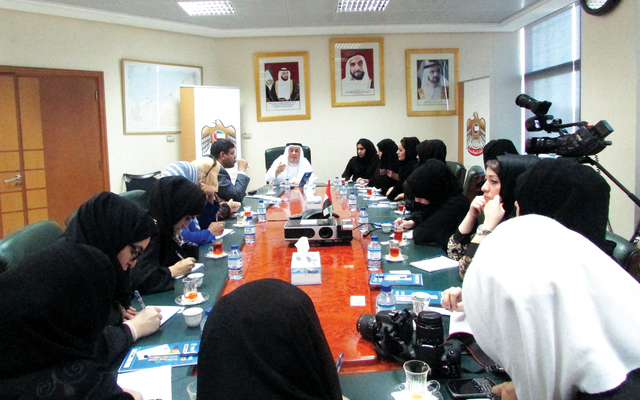 "خلال الزيارة الميدانية للمجلس الوطني للإعلام \t البيان"
