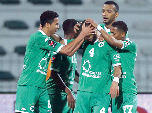 "الشباب حقق فوزا مهما على الإمارات\t تصوير: يونس يونس"