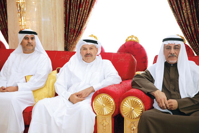 "مصبح الفتان وعارف الشيخ وسعيد الطاير"