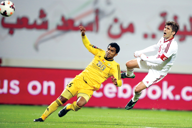 "الأصفر لم يظهر بالشكل المطلوب في المباراة \tالبيان"