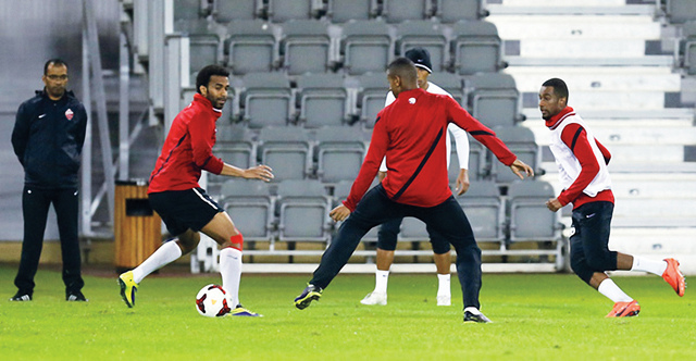 "الأهلي تدرب بعيداً عن الجماهير استعداداً لمباراة اليوم من المصدر"