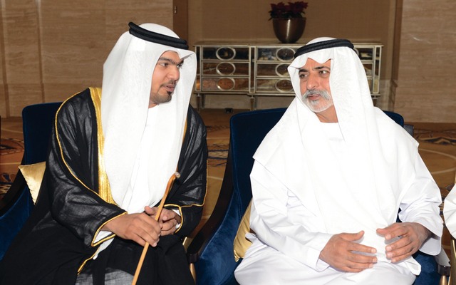 "نهيان بن مبارك والعريس"