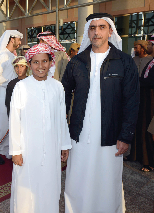 "سيف بن زايد ونجل نخيرة الشامسي"