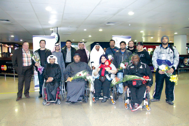 "بعثة المنتخب الوطني ومستقبلوها \tمن المصدر"