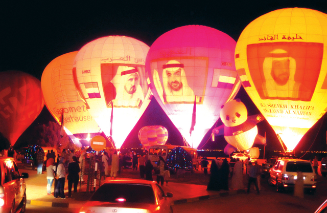 بدء التجهيزات لمهرجان المناطيد في 2021