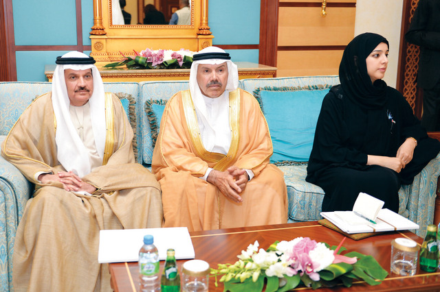 "ريم الهاشمي ومصبح الفتان ويوسف الصابري"