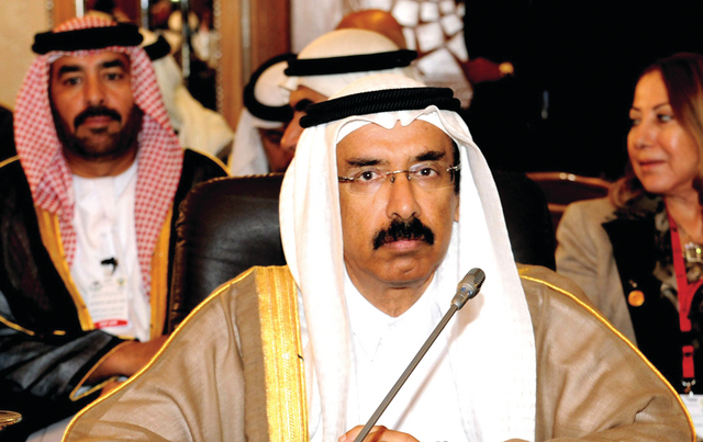 "المر خلال مشاركته في افتتاح المؤتمر"
