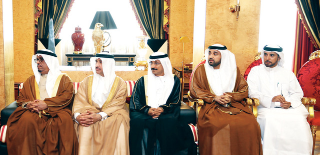 "محمد الشيباني وضاحي خلفان وسلطان بن سليم وخليفة سليمان وسلطان السبوسي"
