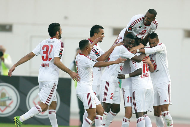 "فرحة لاعبي الملك بالفوز والوصول للنقطة 29"