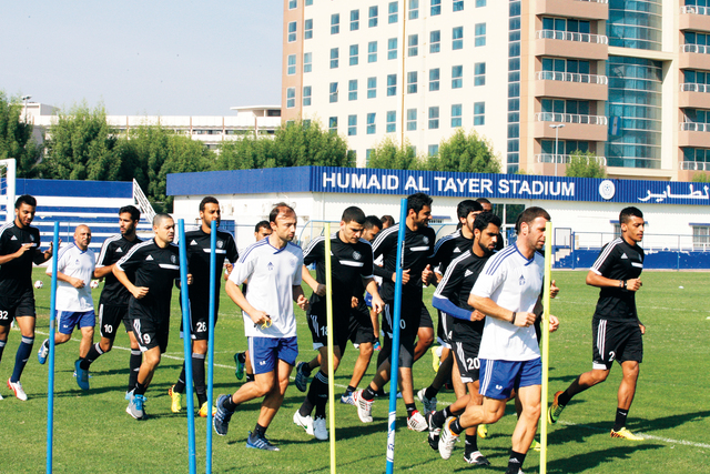 "النصر يحاول تخطي حاجز الحزن بعد الخروج من الكأس \t\tالبيان"
