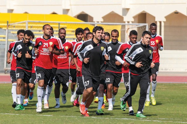 "الوصل كثف تحضيراته لمواجهة عجمان\t \t البيان"