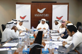 "من اجتماع اللجنة الاستشارية برئاسة محمد ثاني الرميثي\t البيان"