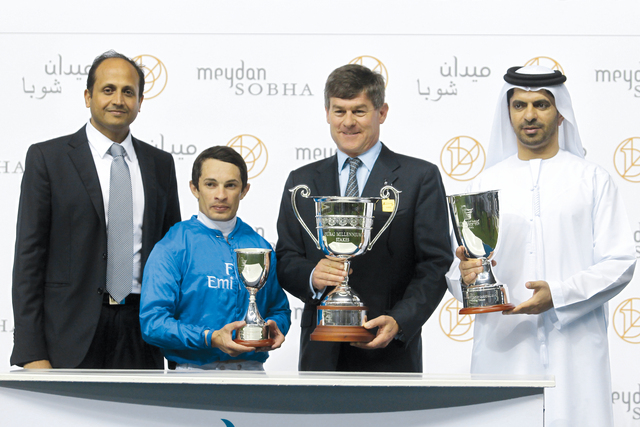 "راجندار عقب تتويج أبطال \"دبى ملينيوم\""