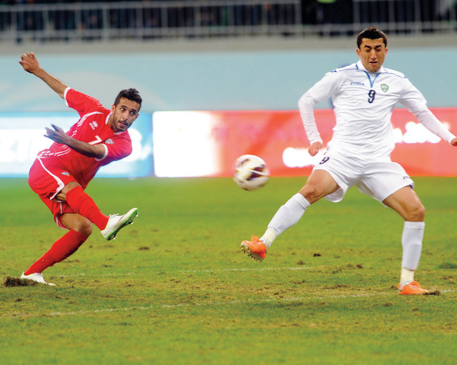 "المنتخب حافظ على صدارة المجموعة الخامسة \t تصوير - هشام تكنوين"