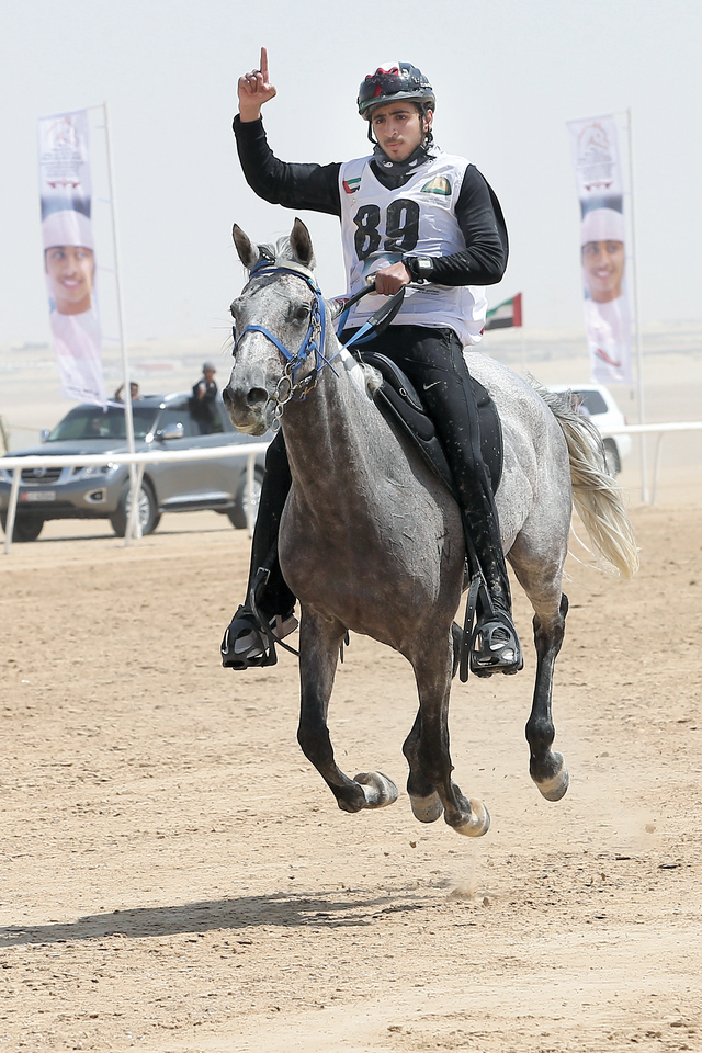"عبدالله غانم المري لحظة الوصول إلى خط النهاية"
