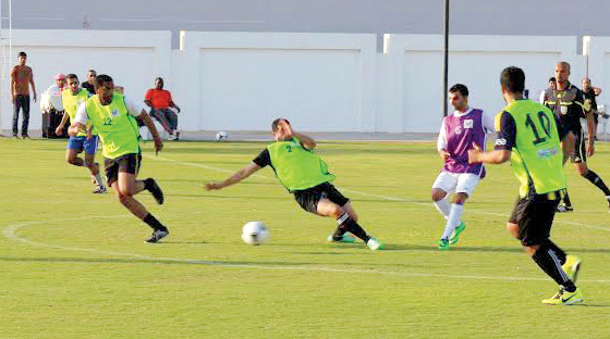 "جانب من مباريات دورة أم القيوين البيان"
