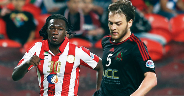 "الجزيرة نجح في الفوز على الريان القطري في المباراة الأولى\t البيان"