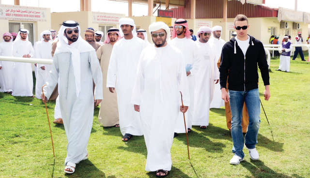 "سلطان بن زايد يتابع فعاليات اليوم الثاني للقدرة \t البيان"