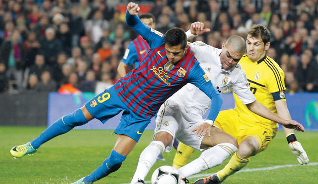 برشلونة ضيفاً على الريال بسجل ضعيف خارج الديار