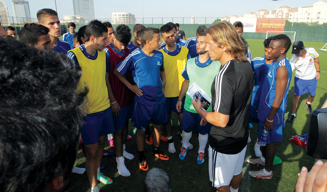 "جانب من التحضيرات والتصفيات للبرنامج البيان"