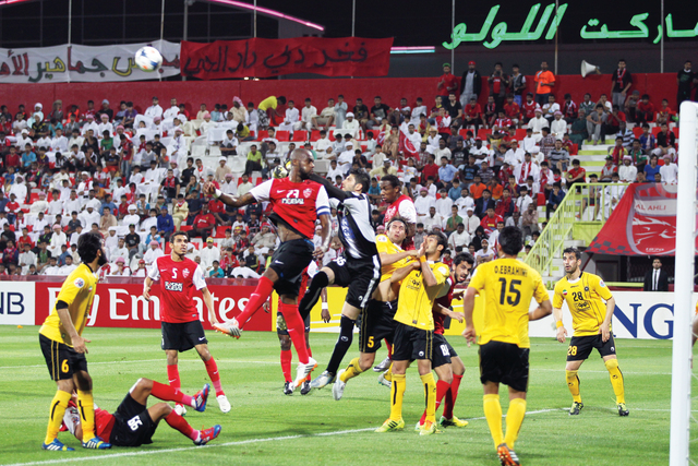 "الأهلي وسباهان أضاعا الكثير من فرص التسجيل\tتصوير موهان"