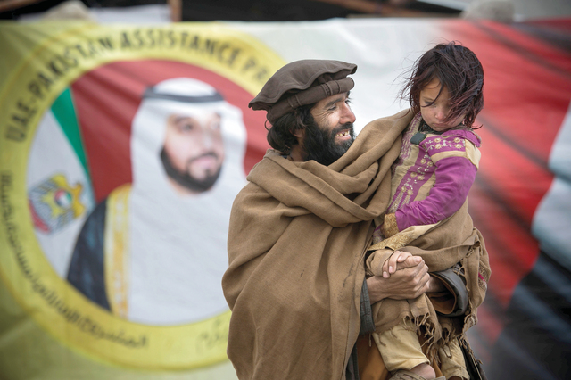 الإمارات تنفذ 156 مشروعاً إنسانياً وتنموياً في باكستان