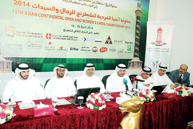 "سعود المعلا يترأس المؤتمر الصحافي تصوير: يونس يونس"